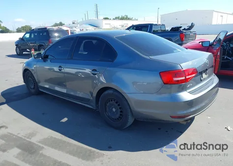 2015 Volkswagen Jetta 2.0L S from USA, damaged, VIN 3VW2K7AJ5FM303359